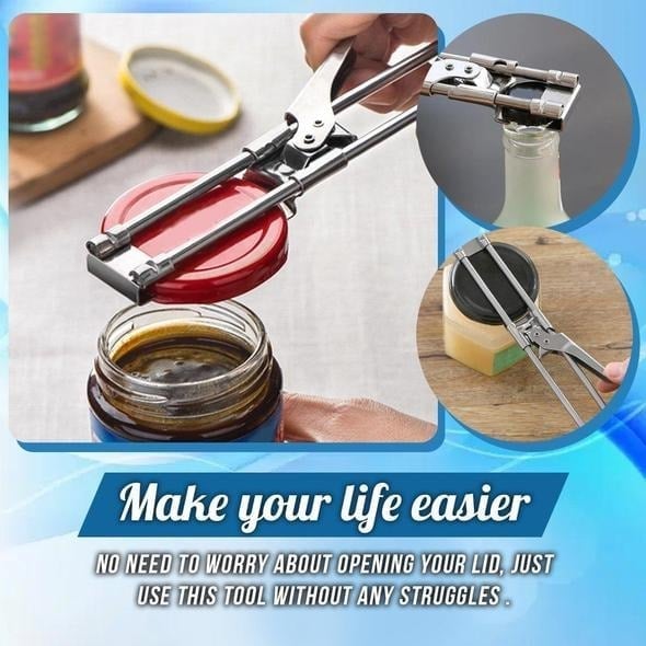 🔥Last Day Promotion 50% OFF🔥Adjustable Multifunctional Stainless Steel Bottle Opener
