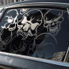 🎁TikTok Last Day Sale - 70% OFF🎉2 Pieces Skull Cool Car Window Stickers