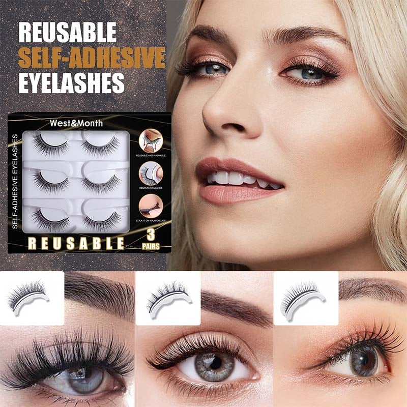 🔥ONLY $9.99🔥2023 Reusable Self Adhesive Eyelashes