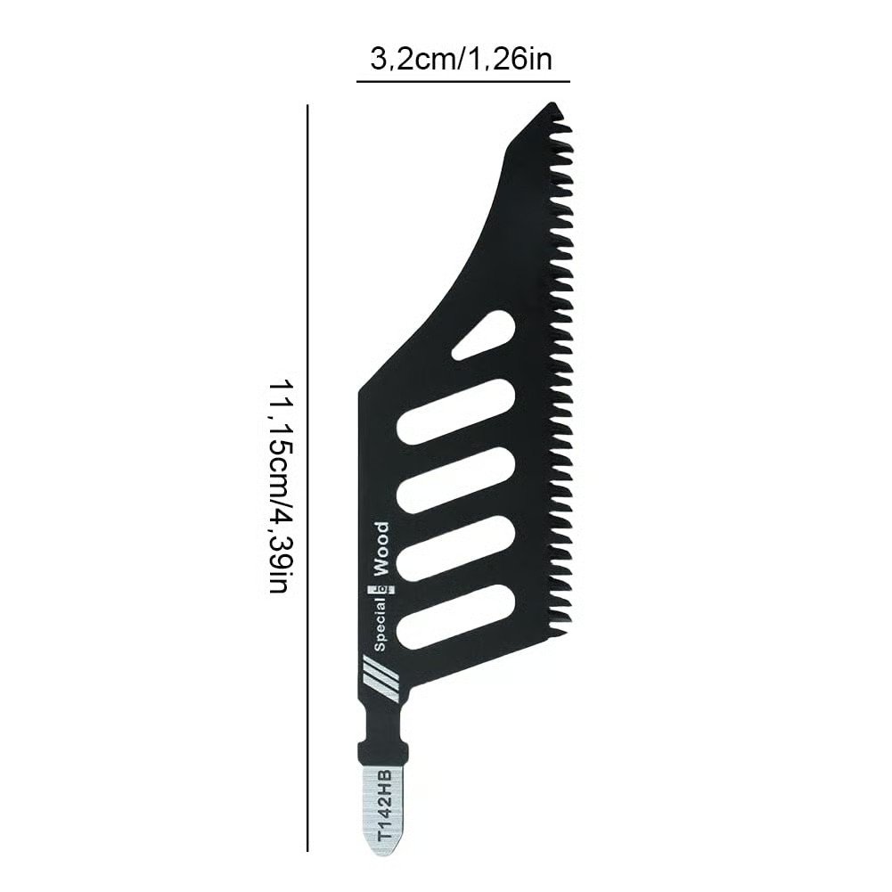 🔥LETZTER TAG 49 % RABATT🔥5 Stück Stichsägeblätter zum bündigen Schneiden für Holz, Kunststoff, Metall
