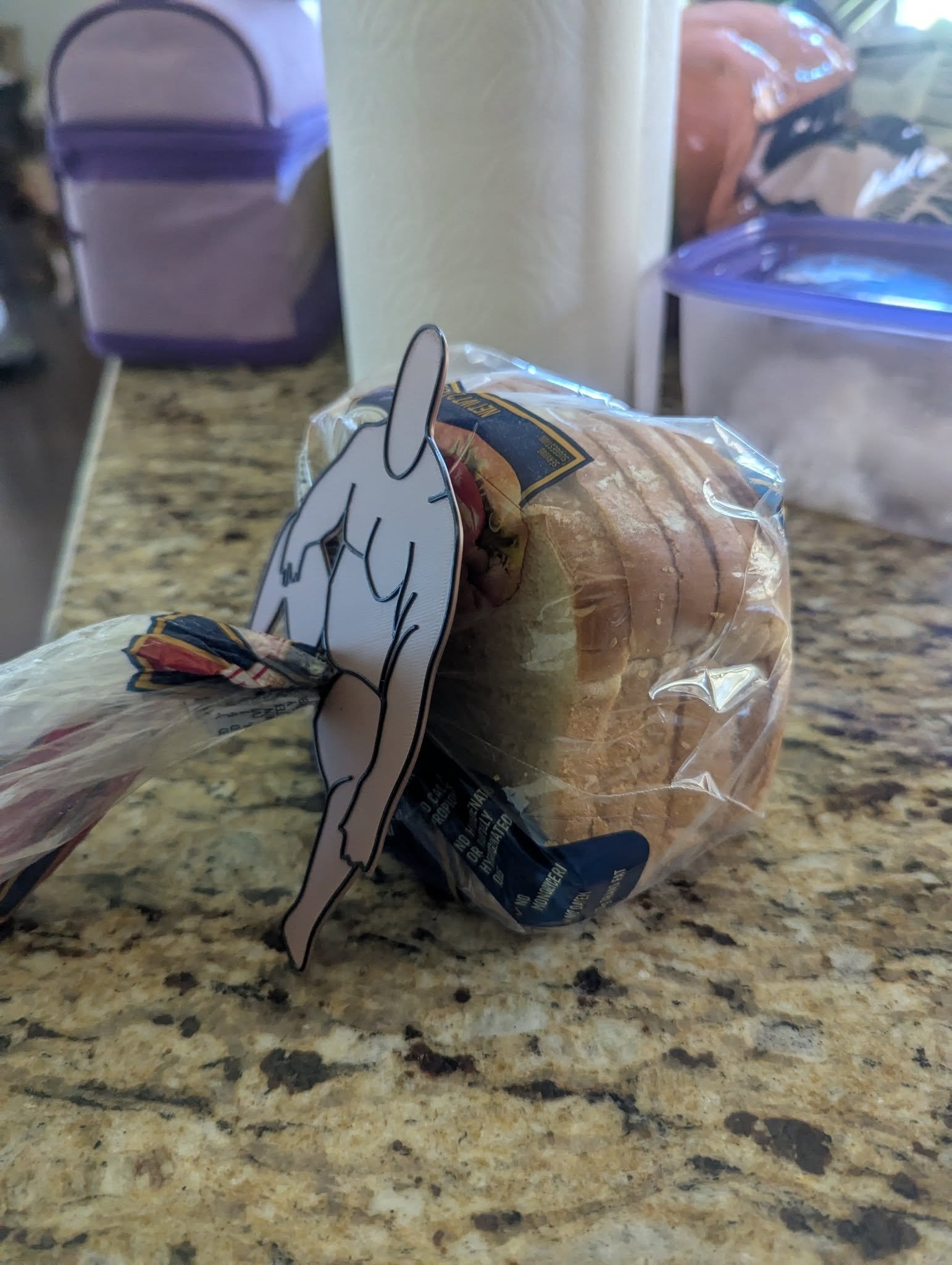 Funny Bread Tongs