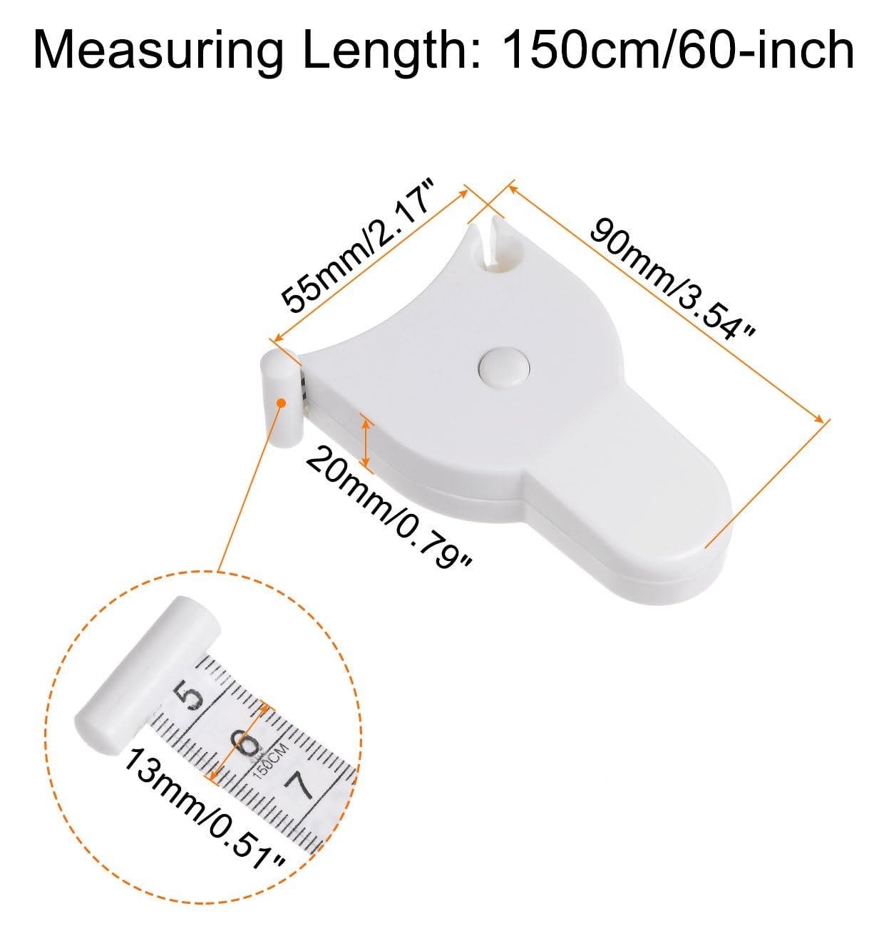 💥Body Self-Measuring Tape✨