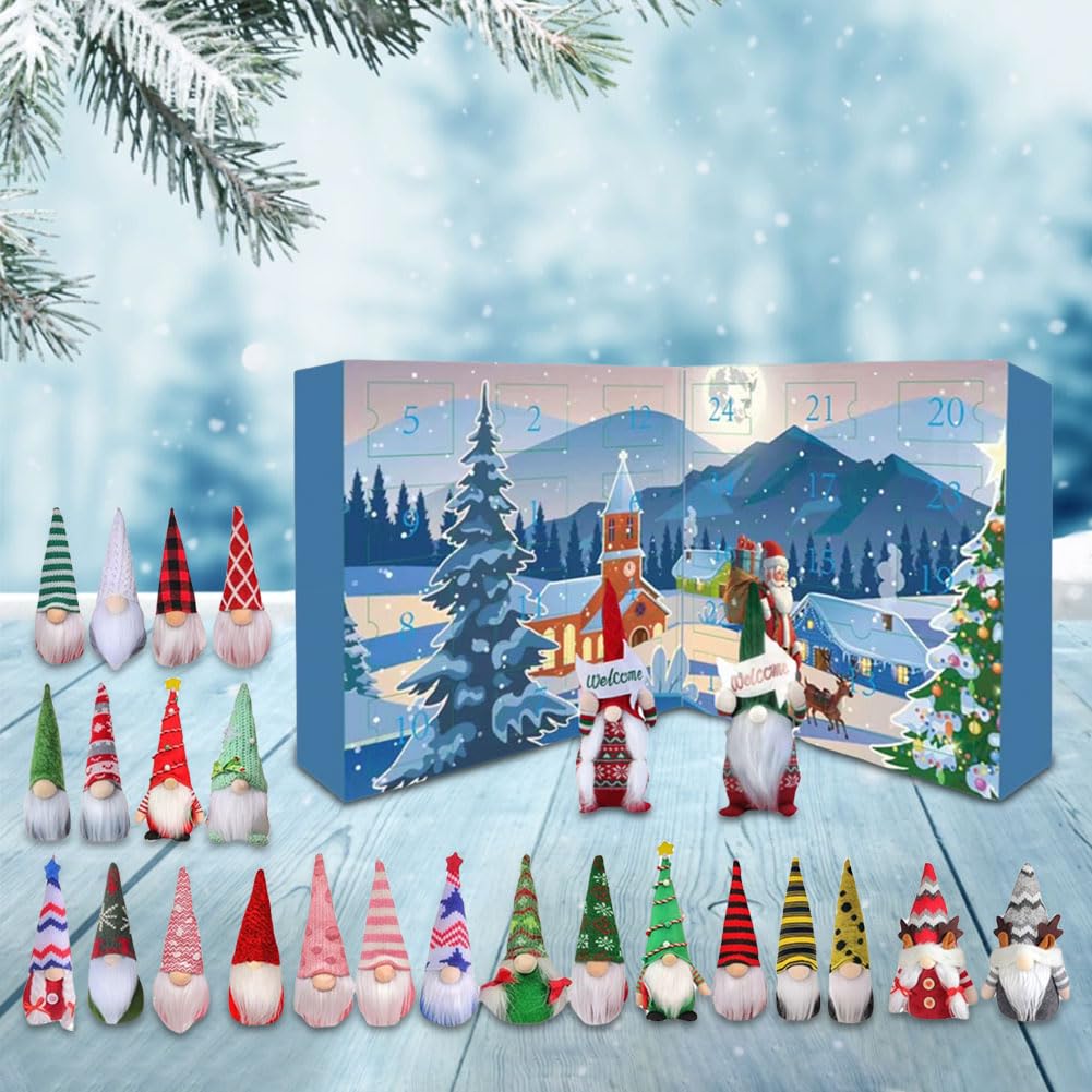 🎁TikTok Last Day Sale - 70% OFF🔥💥New on sale 2025🎅 CLINCLII™ The 2025 Christmas Gnome Advent Calendar 🎁