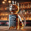 Funny Whiskey Cat Bottle Ornaments