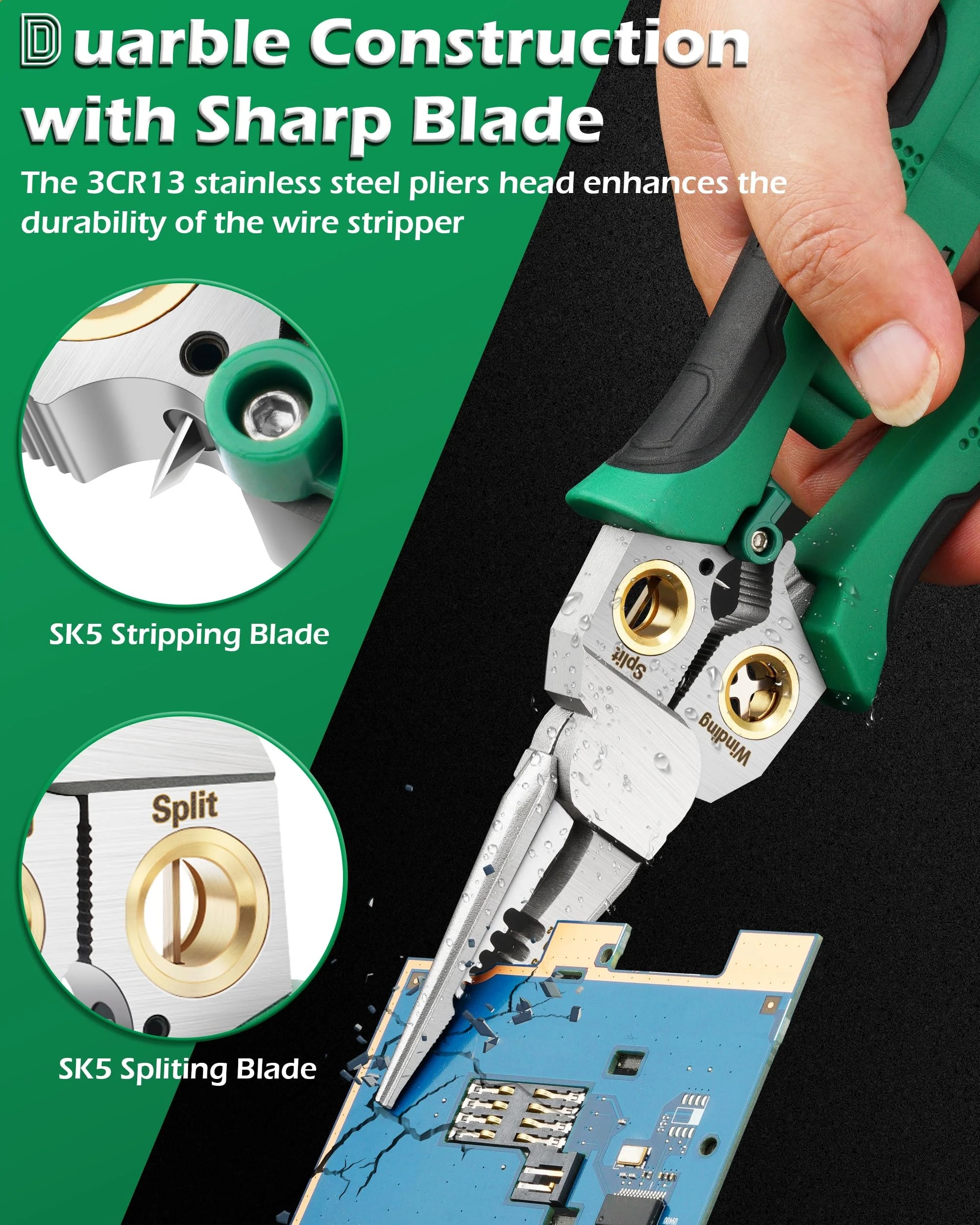 🔥Father's Day Sale 49% OFF-8-in-1 Wire Stripping Pliers