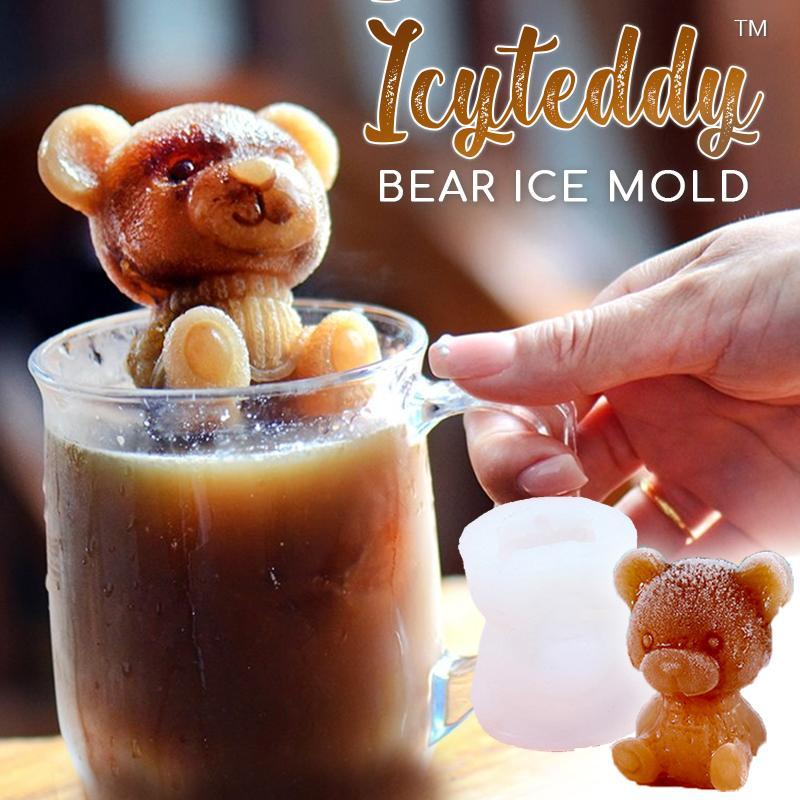 Last Day Promotion 48% OFF - Ice Bear Coffee Silicone Mold(BUY 4 FREE SHIPPING)