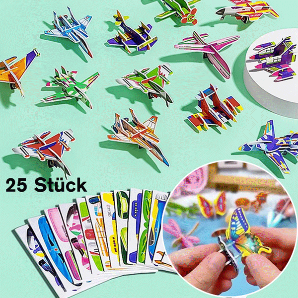 🔥 Sommer-Sonderverkauf 50% RABATT 🌊🦖Bildung 3D Cartoon-Puzzle
