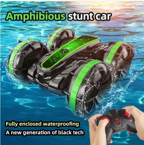 Double Sided Stunt Remote Control Amphibious Amphibious Vehicle