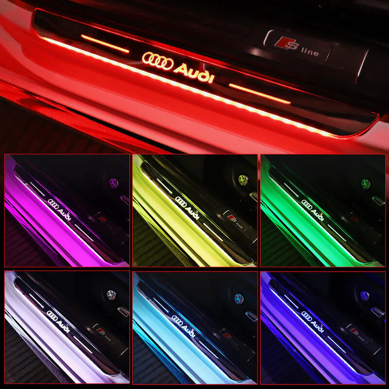 🔥 (Last Day Promotion - Save 72% OFF)  LED Door Sill Pro !!-🔥Buy More,Save More🔥