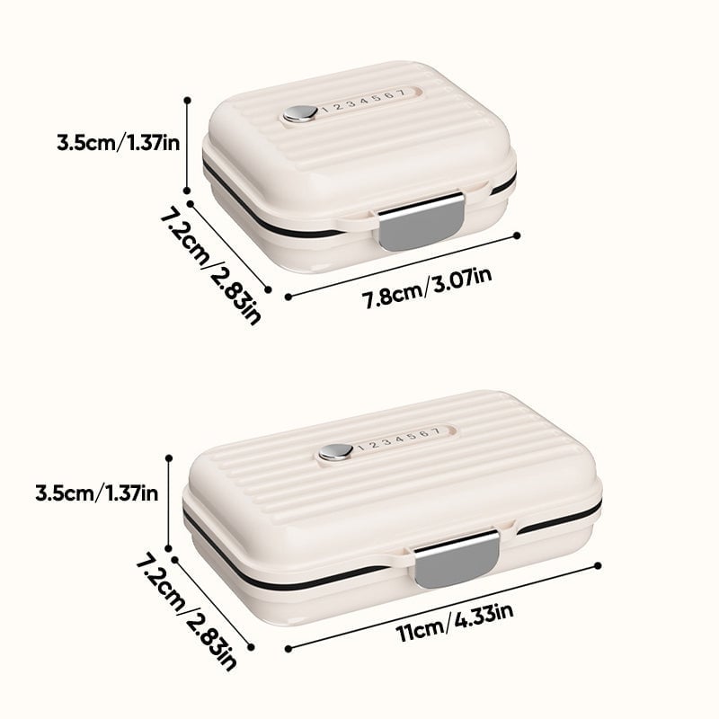 🔥2024 New💊Mini Portable Pill Box - Last Day Promotion 50% OFF
