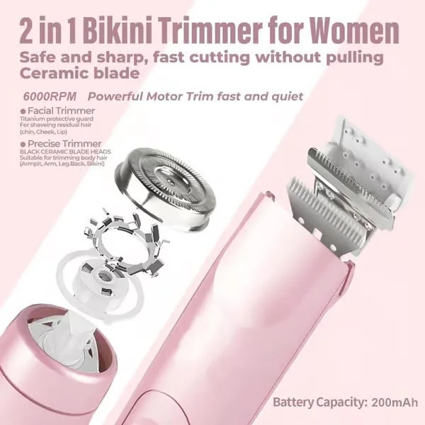 🌲Winter & New Year Gift - Comfort 2 in 1 Electric Lady Shaver