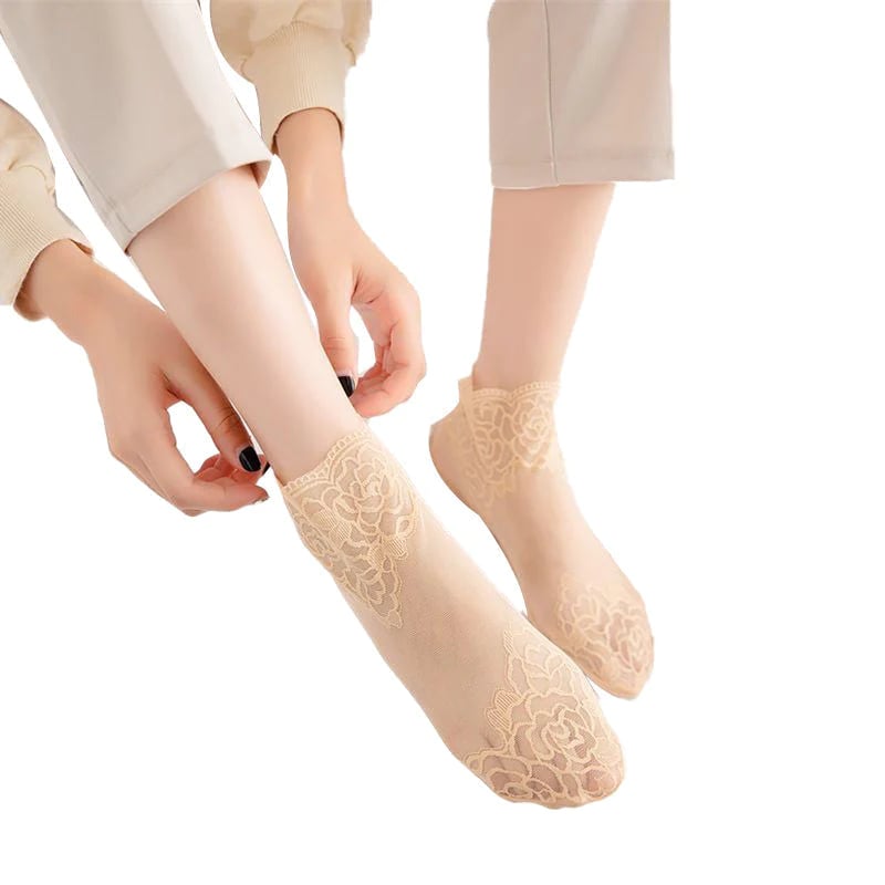 🌹Modische Spitzensocken für Damen