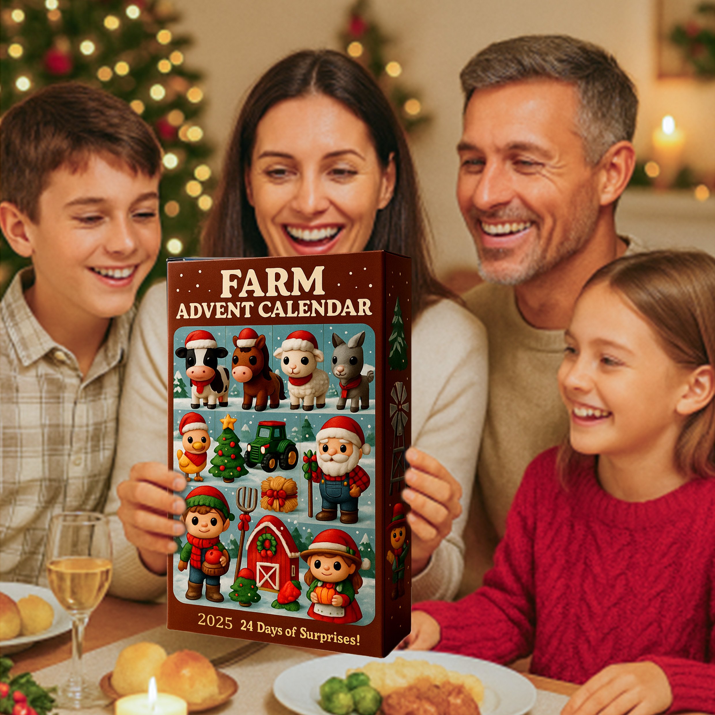 🔥Last Day 50% OFF -🎄2025 Farm Advent Calendar