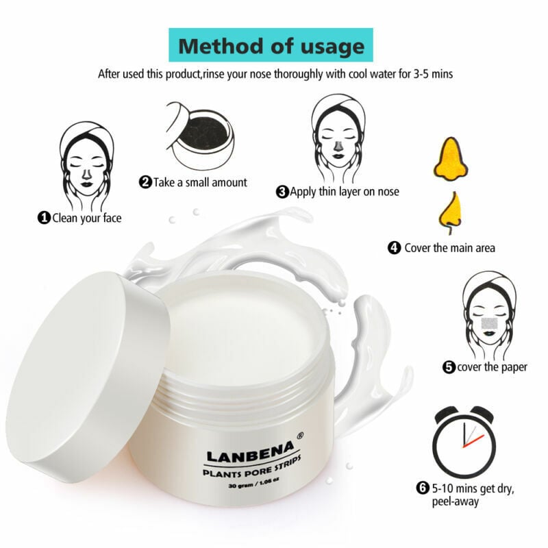 🔥Last Day Promotion 50% OFF🔥Lanbena™ - Nose Plants Pore Strips