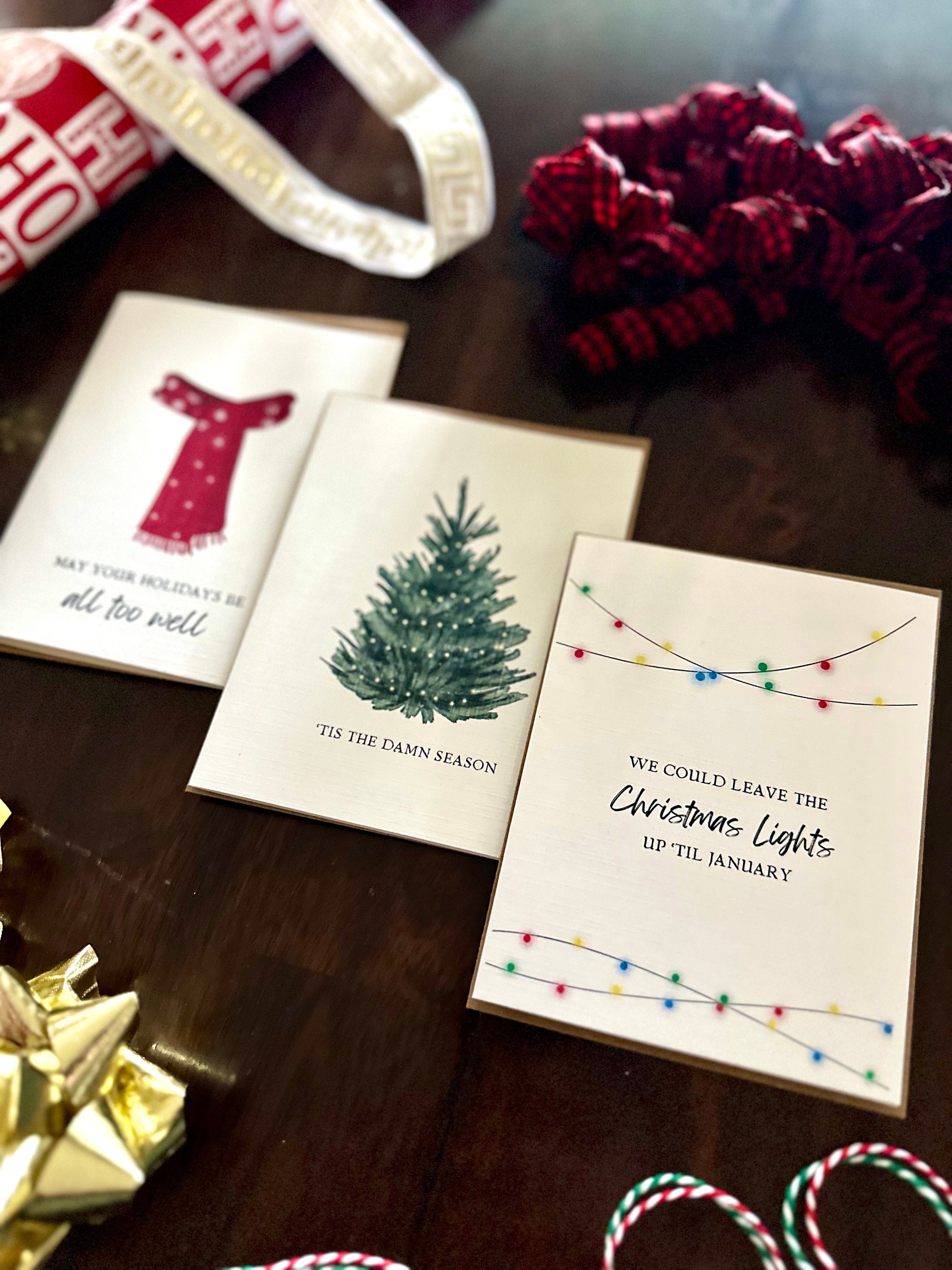 🎄Merry Christmas Lyrics Card