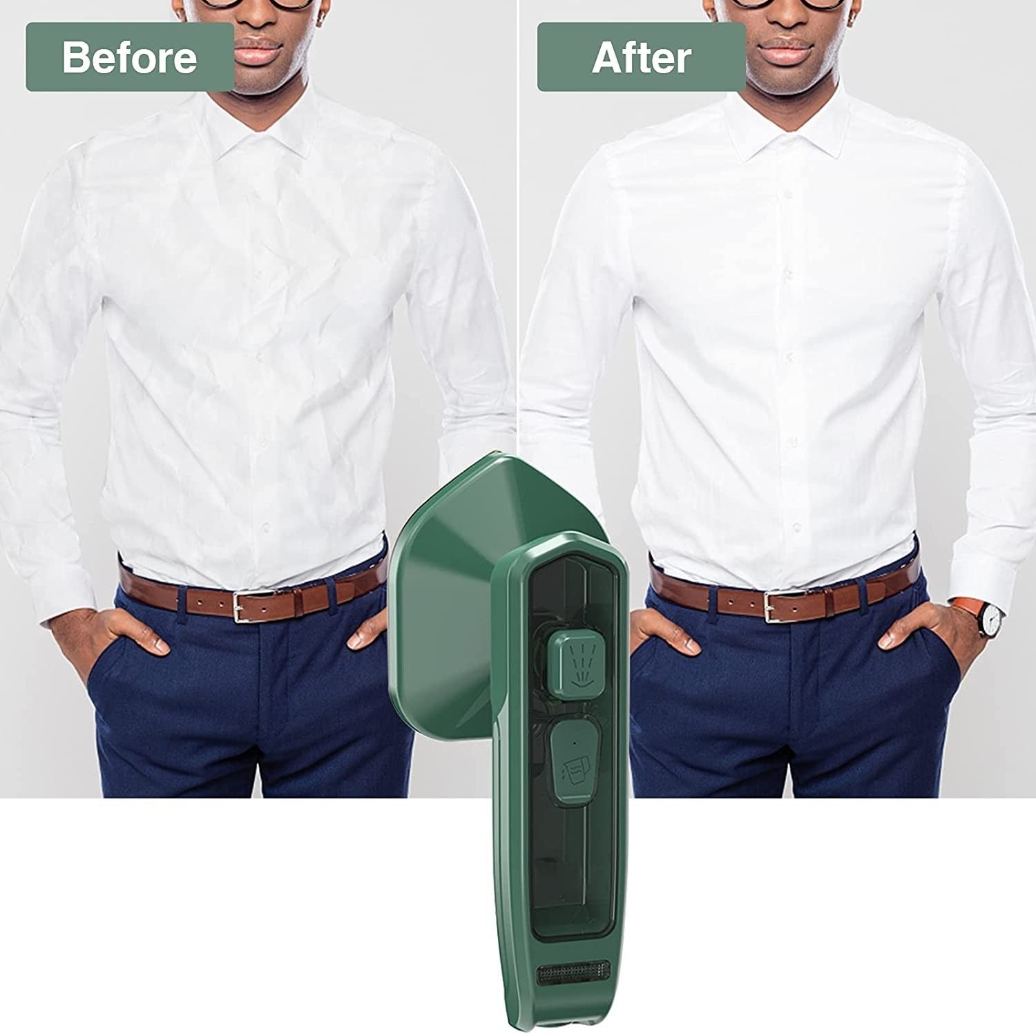 (🔥Last Day Promotion-48%OFF)Portable Handheld Mini Steam Powerful Iron(Buy 2 Free Shipping)