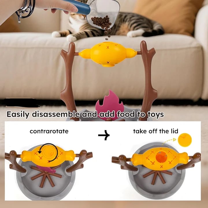 🔥Last Day 50% OFF - Cat Interactive Treat Dispenser
