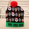 (🎄🎅 Christmas Early Special Offer -50% OFF) 🎅Christmas Colorful Glowing Knitted Hats, Buy 3 Free Shipping