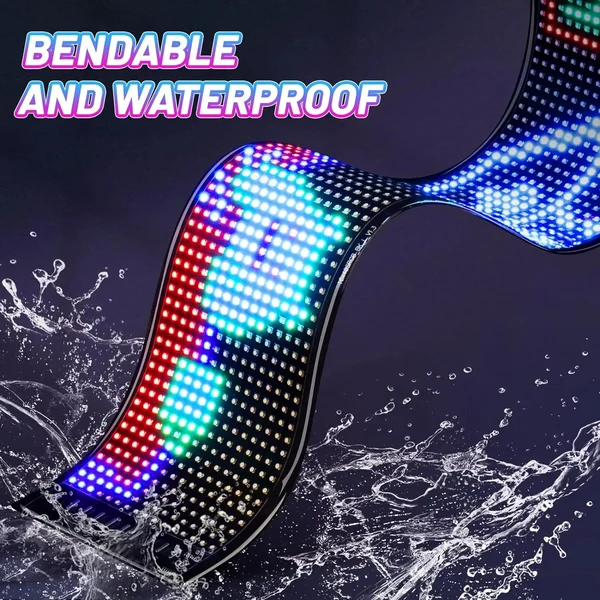 🔥One Day Only 50% OFF🔥Ultra-thin Flexible Bluetooth LED Screen