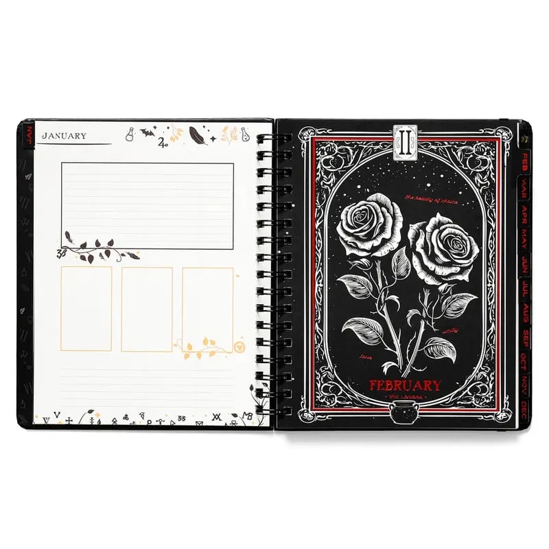 🔥Last Day 50% OFF - 📚Waiting for the Night 2026 Weekly Planner🧹HARDCOVER BOOK
