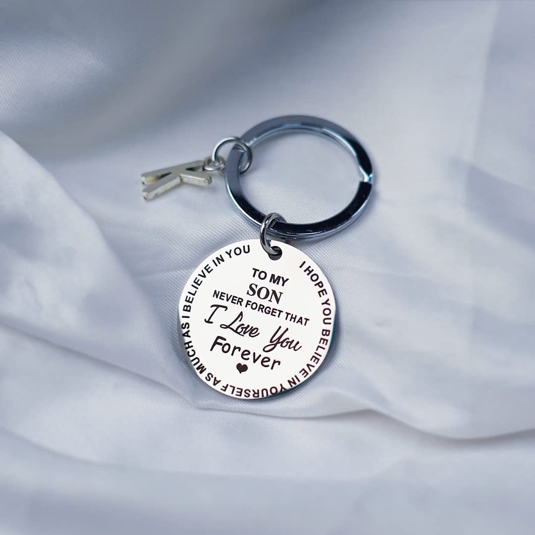 2023 Hot Sale 55% OFF⇝💓 ( Best Father Mother Gift) My Son / Daughter I Love You Forever Keychain