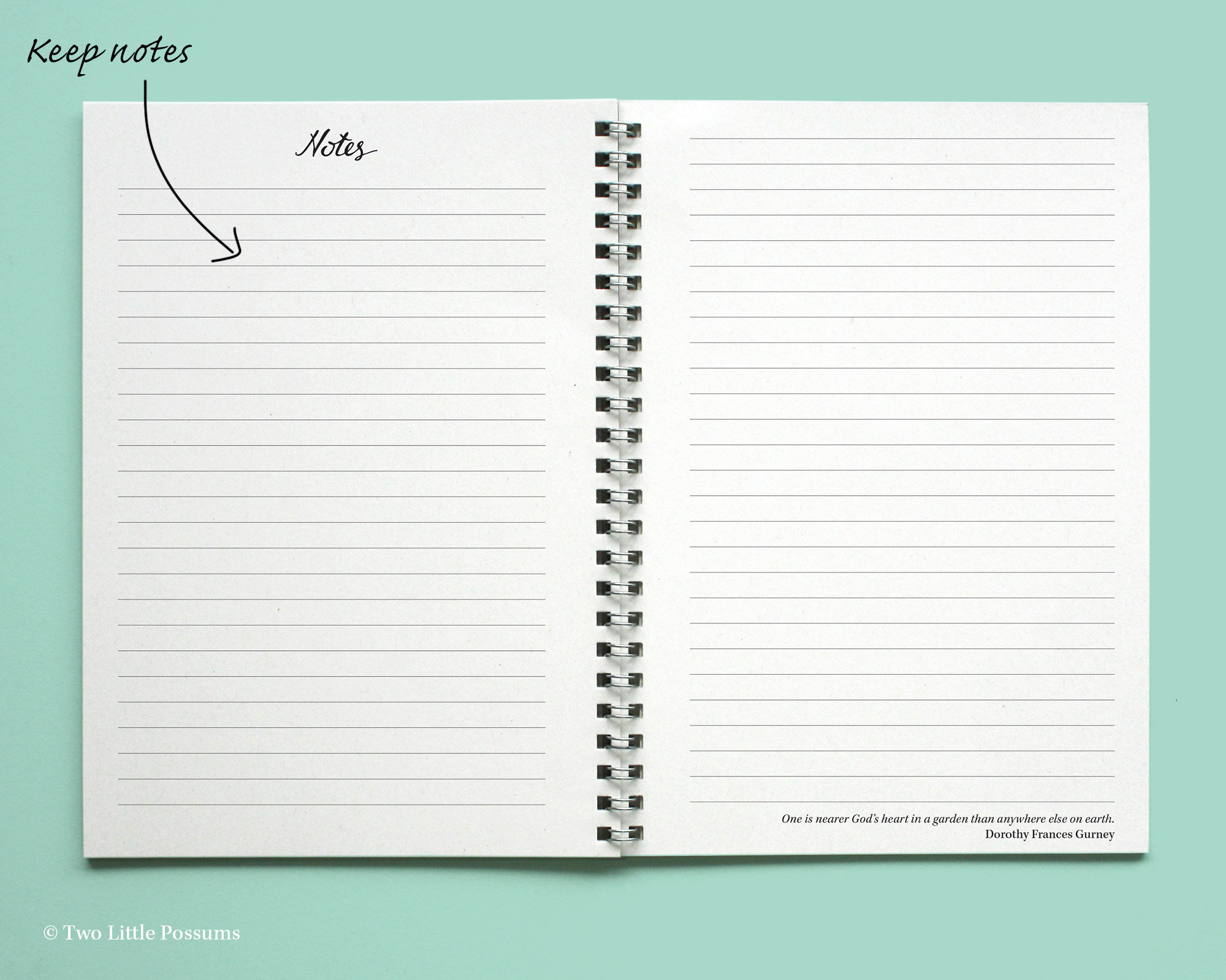 🍃Garden Journal Diary Planner