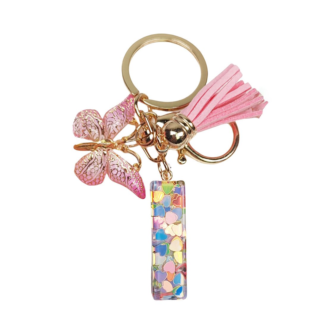 🎁TikTok Last Day Sale - 70% OFF🔥Initial Letter Keychains🦋