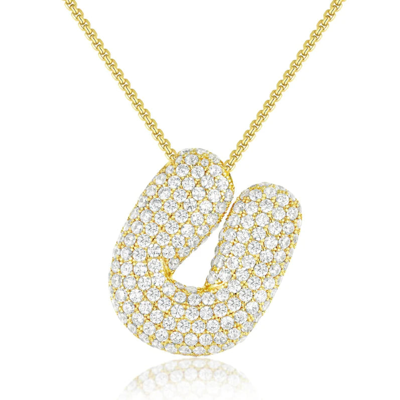 TikTok Last Day Promotion -60% OFF🎉2024 NEW Diamond Bubble Necklace-✨Buy 1 Get 2 Free (3 items total)