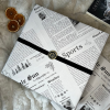 🎄🎅Christmas Presale - 49% -North Pole Newspaper Christmas Gift Wrap