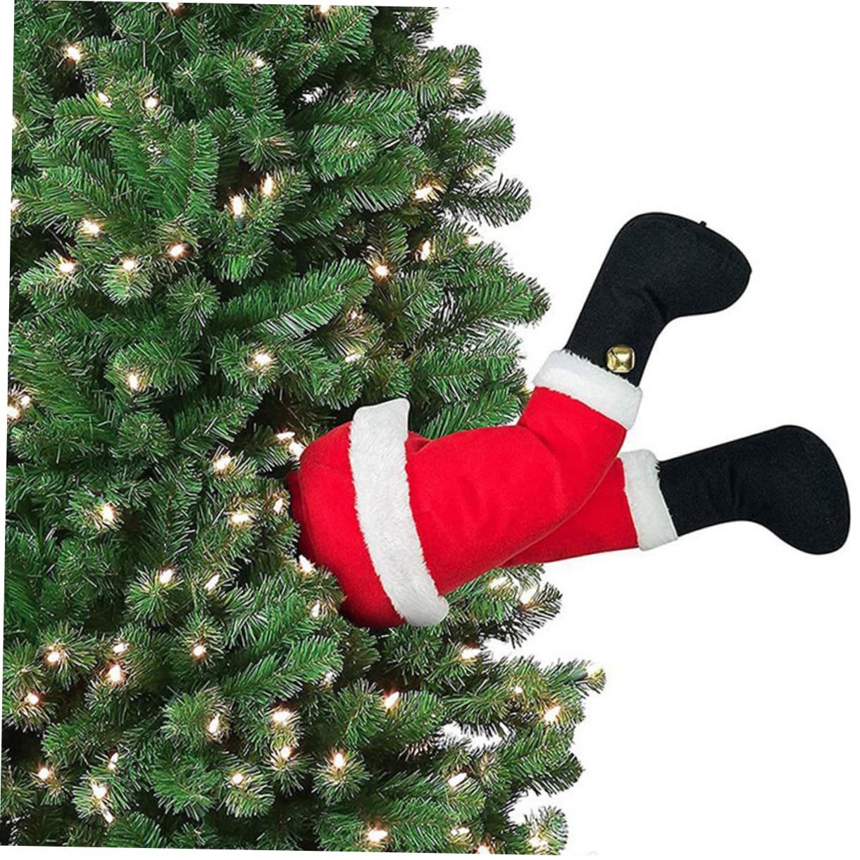 (🎄Christmas Hot Sale - 49% OFF) 🎅Santa Legs Christmas Decoration, BUY 2 FREE SHIPPING