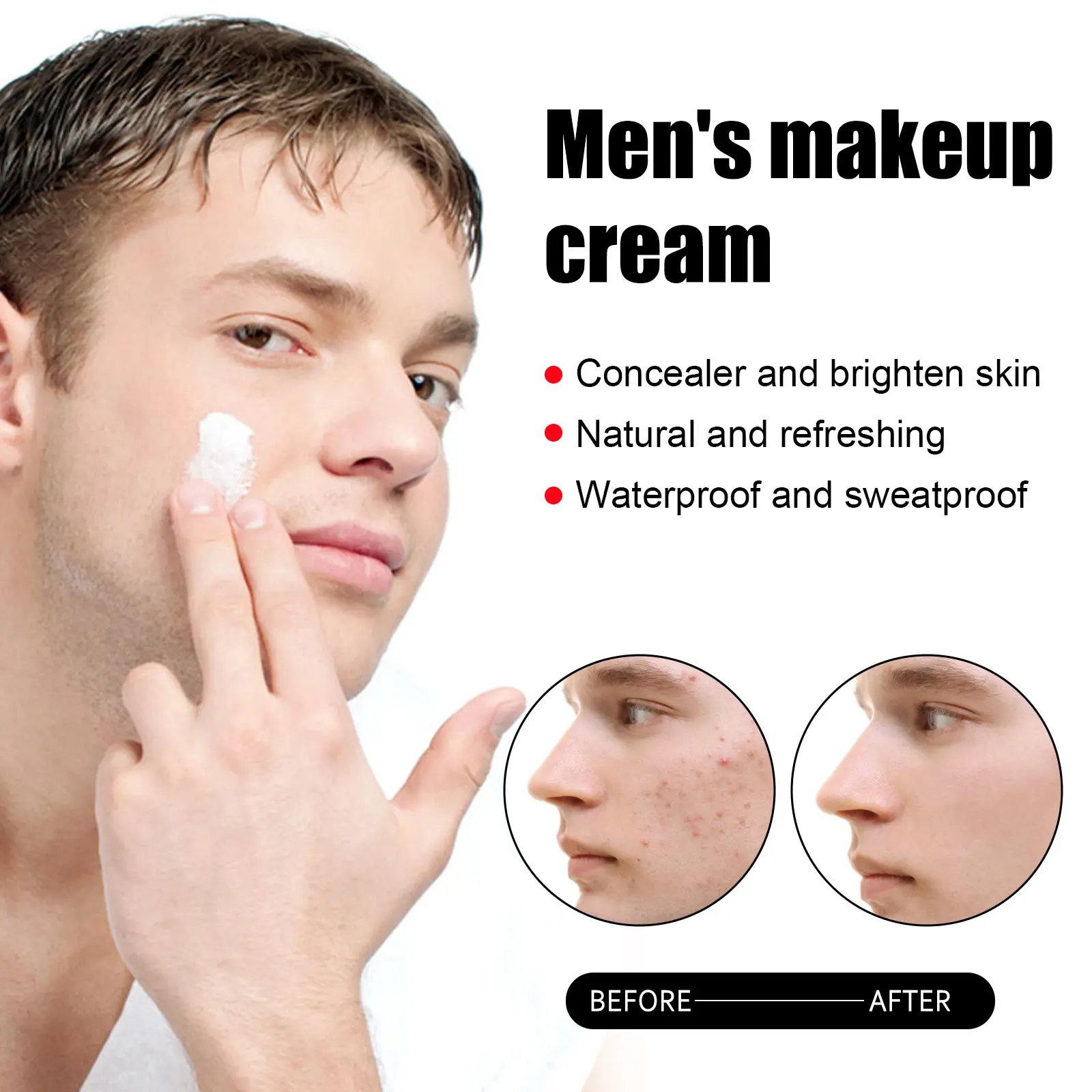 🔥Last Day Promotion 70% OFF - Men's makeup cream