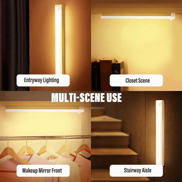 🔥Last Day Promotion 50% OFF🔥Punch-free Smart Sensor Magnetic Rechargeable LED Lights