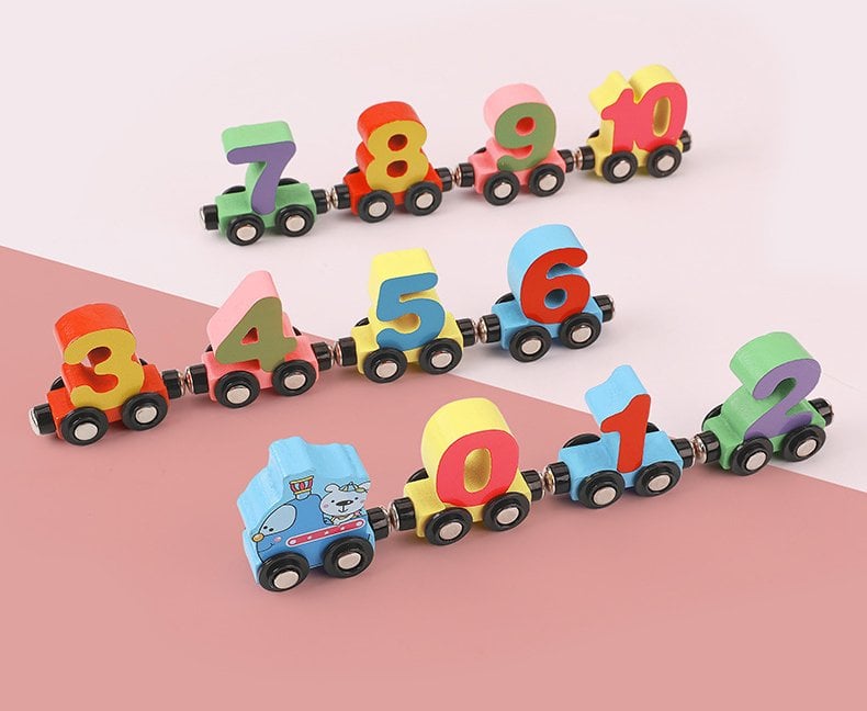 💥Hot Sale💥 Preschool Education Wooden Train Toy