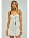 Make Believe Eyelet Mini Dress