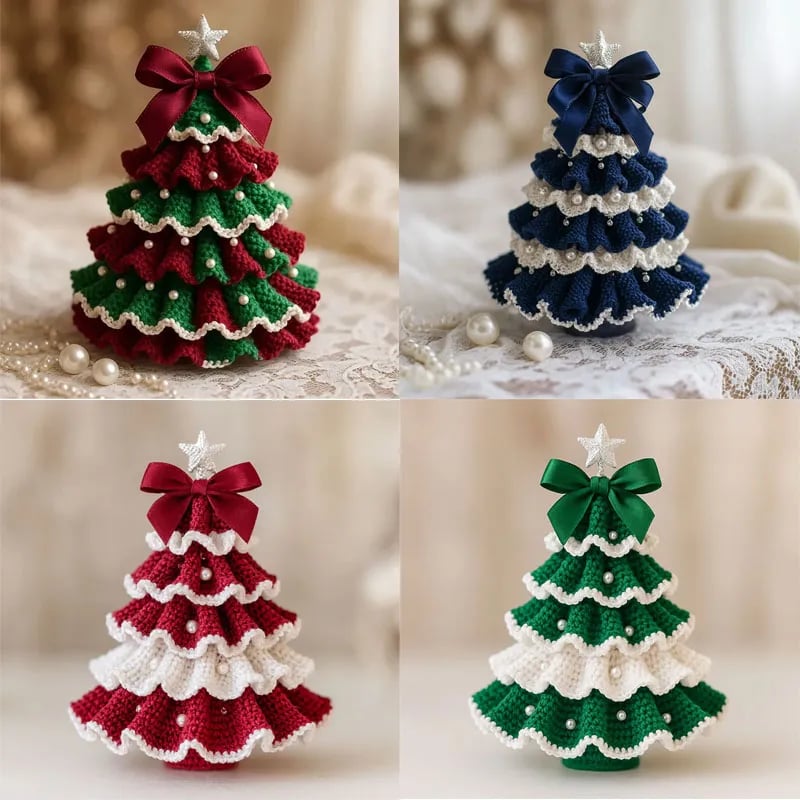 🎅TikTok Christmas Sale -70% OFF🎄DIY Crochet Christmas Tree Kit – ✨Handmade Holiday Decoration Set