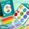 ⭐STEM Magnetic Math Master Set - 102 pcs!
