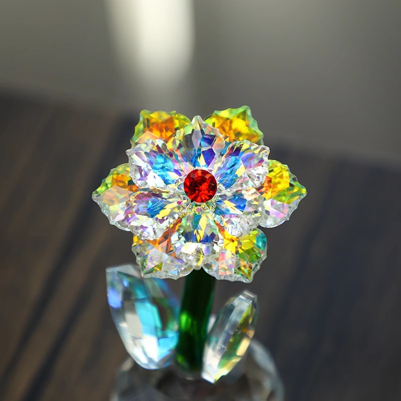 Crystal Sunflower Figurin