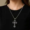 ✝️100% Handmade God Bless This Child Cross Prayer Necklace(𝐉𝐚𝐜𝐤 𝐌𝐢𝐥𝐥𝐞𝐫 𝐇𝐚𝐧𝐝𝐦𝐚𝐝𝐞®)