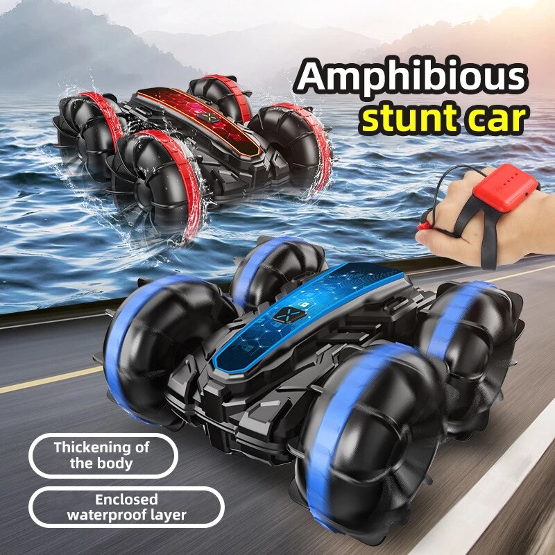 Double Sided Stunt Remote Control Amphibious Amphibious Vehicle