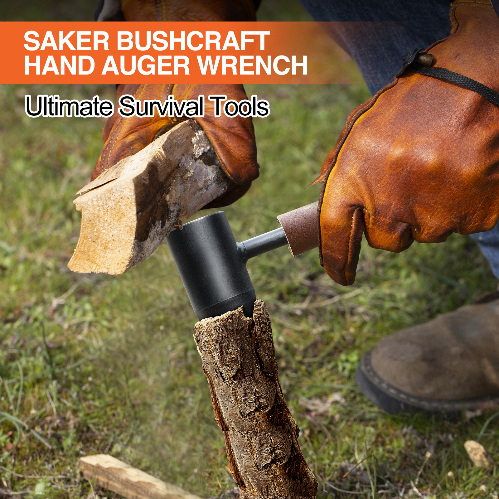 Upgrade Bushcraft Hand Auger Wrench