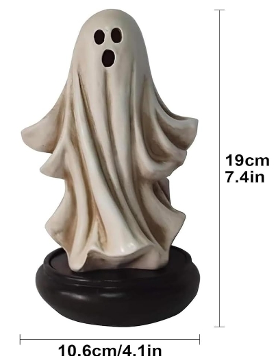 Ghost Incense Holder - Incense Burner, Handmade Home Decor, Funny Ghost Figure