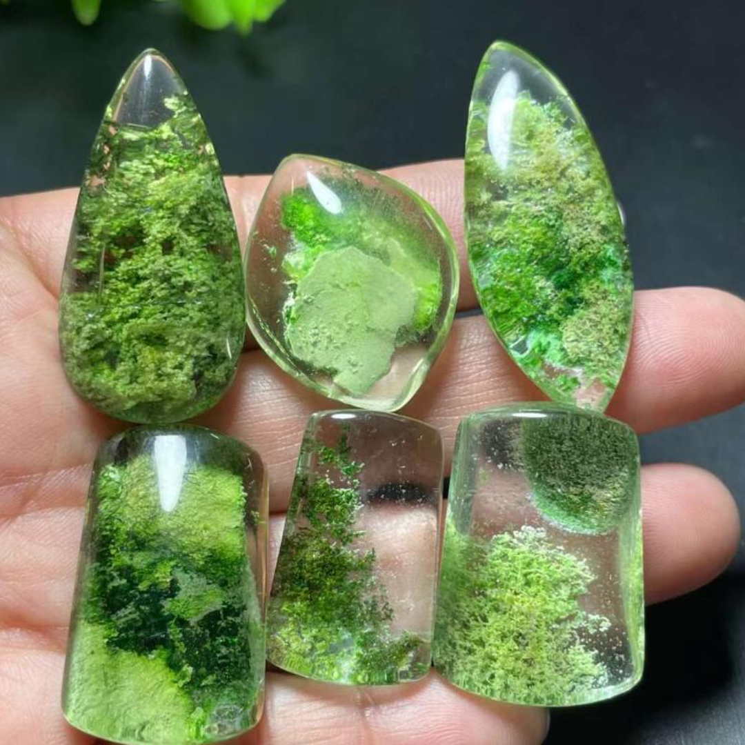 🔥Green Ghost Phantom,Quartz Crystal Specimen,Crystal Heal,Crystal Pendant- Buy 3 Free Shipping（save $6）