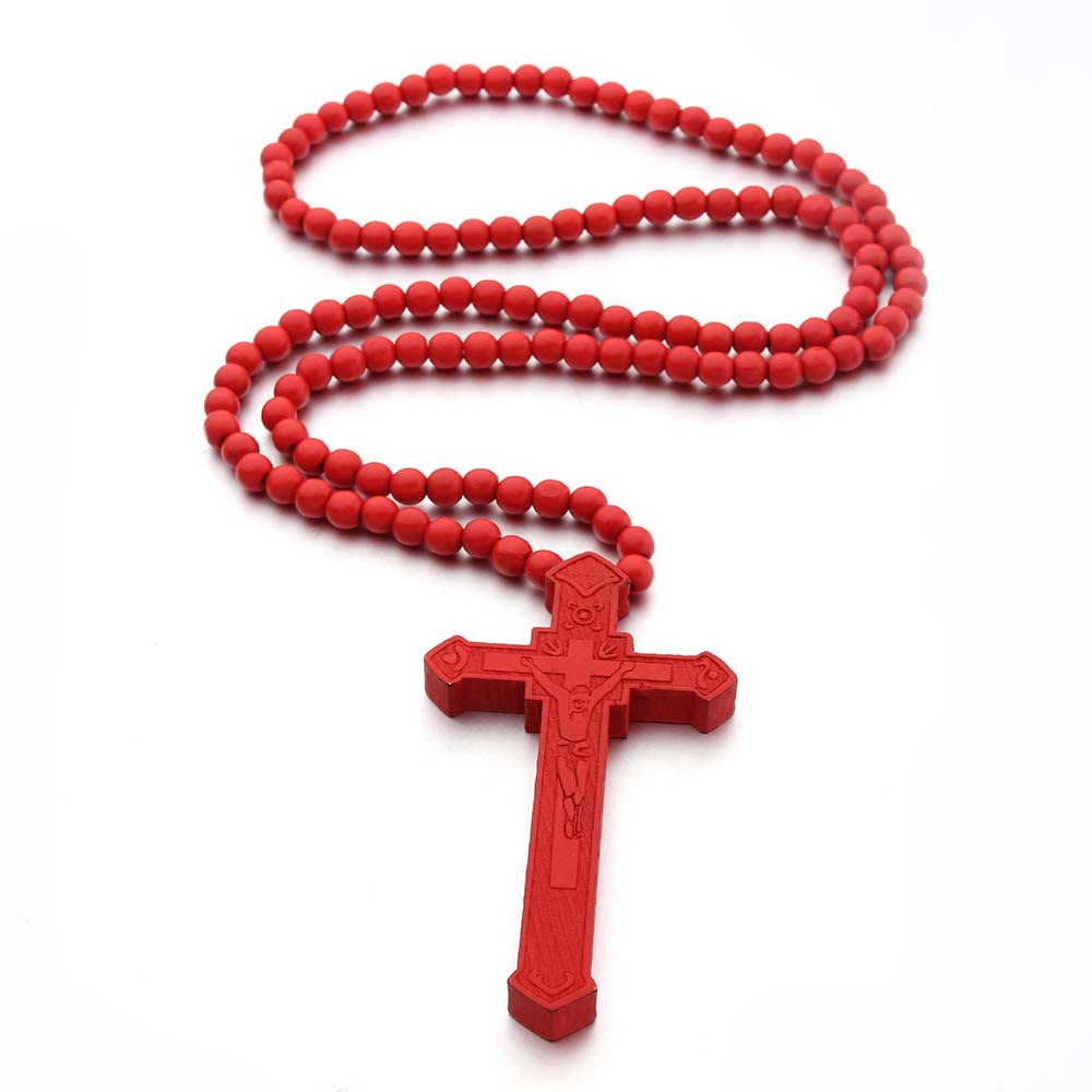 ✝️100% Handmade Jesus Cross Wooden Necklace(𝐉𝐚𝐜𝐤 𝐌𝐢𝐥𝐥𝐞𝐫 𝐇𝐚𝐧𝐝𝐦𝐚𝐝𝐞®)