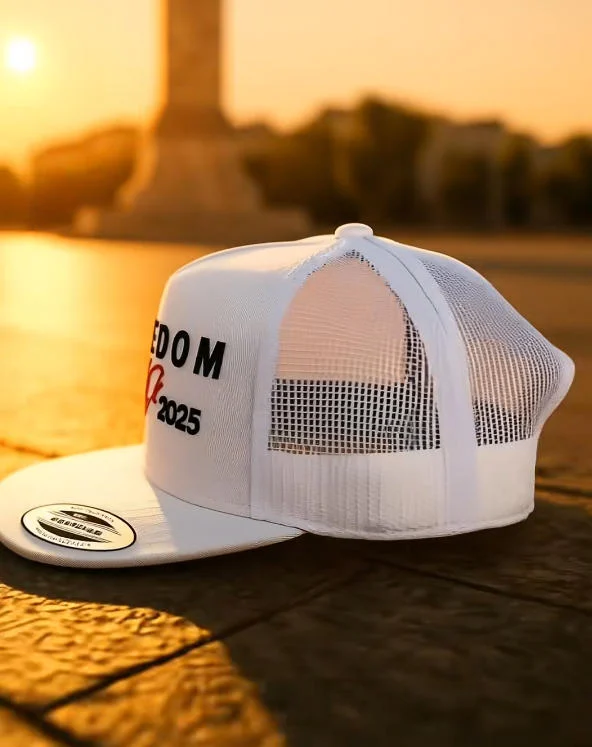 🙏60% OFF For Charlie's Fans - 🎗️🕊️Charlie Kirk Freedom Red SignatureMemorial Hat