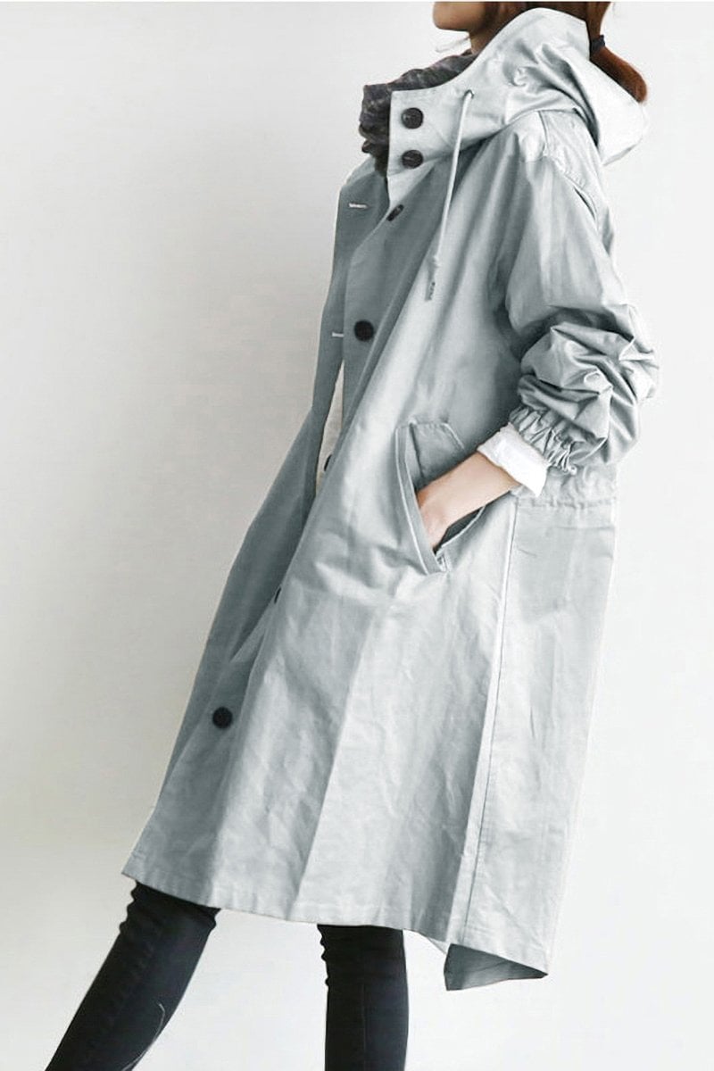 🎁LAST DAY 45% OFF🎁Women's Waterproof Oversized Hooded Windbreaker Rain Jacket