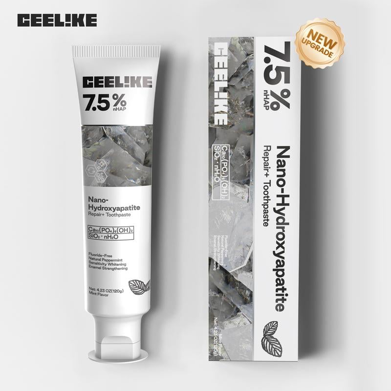 🎁TikTok Spring Last Day Promotion 48% OFF-🎁-Ceelike Fluoride-Free Hydroxyapatite Enamel Repairing Breath Freshening Whitening Toothpaste