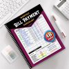 💸Bill Tracker Notebook