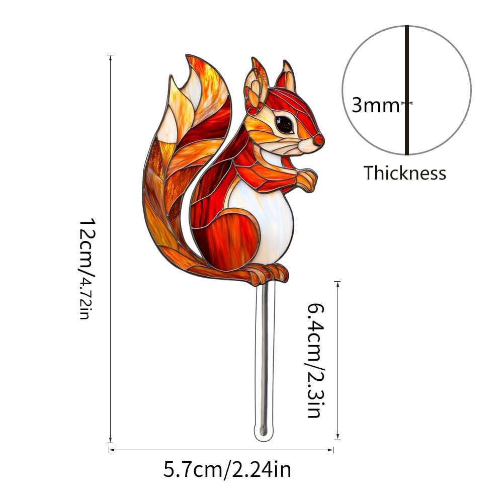 🎖️Stained glass hummingbird plant pot decorative bird shaped sun catcher beautiful handmade gift,💕 add charm to plants and windows