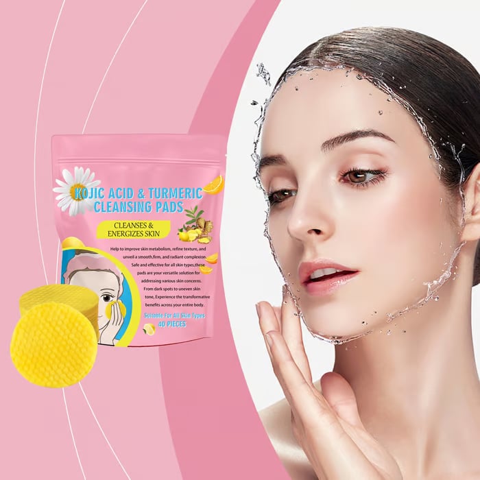 Turmeric Kojic Acid Cleansing Pads