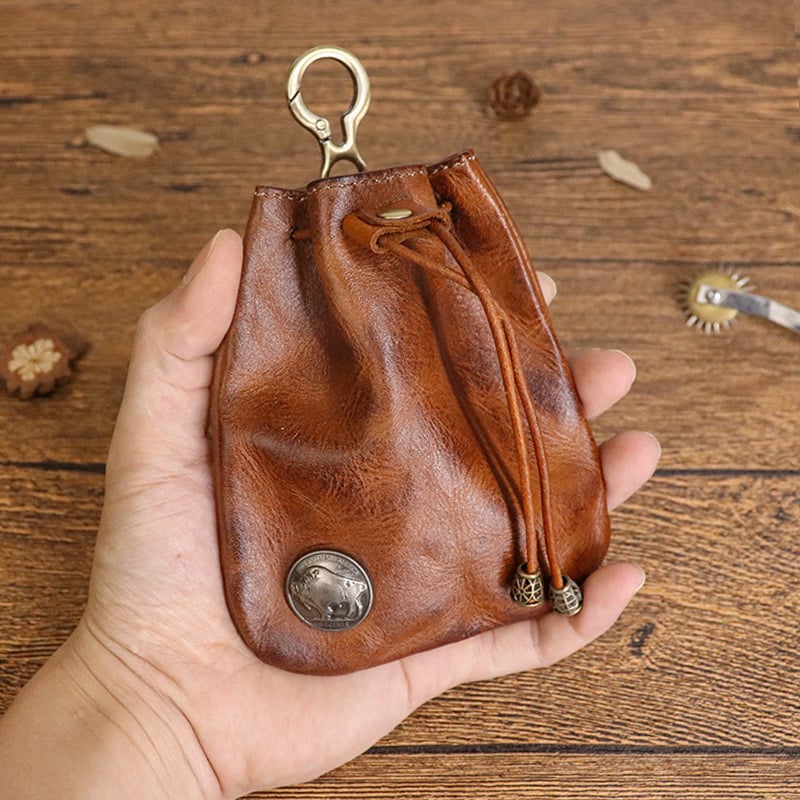 🔥Last Day Promotion 70% OFF🔥Simple Cowhide Retro Storage Bag